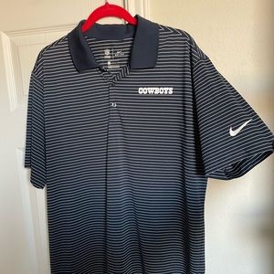 Nike Dallas Cowboys Golf Polo Large